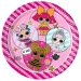 L.O.L. Surprise: Set de 8 platos de papel de 23 cm