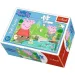 imagen de Los mejores días de Peppa Pig 54 piezas mini puzzle 4 tipos - Trefl 2