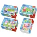 imagen de Los mejores días de Peppa Pig 54 piezas mini puzzle 4 tipos - Trefl 1