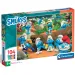 imagen de Los Pitufos diversión en el bosque puzzle de 104 piezas - Clementoni 1