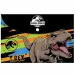 Luna: carpeta de plástico con broche de Jurassic World tamaño A/4