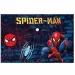 Luna: Carpeta de plástico con broche de Spiderman tamaño A/4