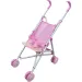 imagen de Luna: Carrito de bebé rosa-beige 26x48x52cm 1