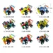 imagen de Luna: Coche de carreras de fórmula colorido en caja transparente en varias versiones 1ud 2