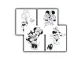 imagen de Luna: Minnie Mouse libro para colorear, con pegatinas y 6 marcadores 3