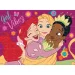 imagen de Luna: Disney princesas 2 en 1 100 piezas puzzle para colorear 2