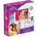 imagen de Luna: Disney princesas 2 en 1 100 piezas puzzle para colorear 1