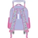 imagen de Luna: Disney Stitch Aloha mochila con ruedas de 2 compartimentos 27x10x31cm 2