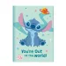 imagen de Luna: Disney Stitch Diario secreto con candado y bolígrafo pom-pom 12x18cm 60 páginas 2