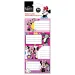 Luna: Etiquetas para cuadernos de Minnie Mouse paquete de 20 unidades