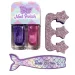 imagen de Luna: Glammy Gloss – Set de esmaltes de uñas de sirena, 2 esmaltes de uñas y accesorios 2