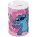 Luna: Hucha de metal en forma de cilindro con diseño de Disney Stitch 10x15 cm