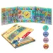 Luna: Juego de mesa magnético y plegable ¿Quién se ríe al final? con personajes de Disney Stitch