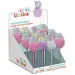 imagen de Luna: Lápiz con cabeza de unicornio pompom en varios colores 1ud 1