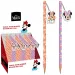 Luna: Lápiz grafito de Minnie Mouse con goma de borrar, en dos versiones 1ud