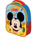 Luna: Mochila 3D de jardín de infancia con estampado de Mickey Mouse 26x10x32cm