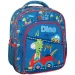 imagen de Luna: Mochila de jardín de infantes Must Team de dinosaurios redondeada de 2 compartimentos 27x10x31cm 1