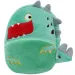 imagen de Luna: Mochila de peluche para jardín de infancia con estampado de dinosaurio Must 27x10x24cm 1