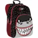 imagen de Luna: Mochila escolar Must Team con diseño de tiburón redondeado de 3 compartimentos, mochila 32x18x43cm 1