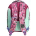imagen de Luna: Mochila escolar Must Team con mariposas redondeada de 3 compartimentos, mochila 32x18x43cm 2