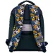 imagen de Luna: Mochila escolar redondeada de fútbol Must Team de 3 compartimentos, mochila 32x18x43cm 2