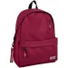 Luna: Must Team Monochrome burdeos mochila escolar, mochila 32x17x42cm