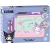 imagen de Luna: Pizarra magnética Kuromi con 3 sellos y superficie de dibujo borrable 1
