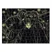 imagen de Luna: Puzzle de 100 piezas de Frozen que brilla en la oscuridad 3