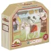 imagen de Luna: Rancho de Caballos caballo blanco con cercado y accesorios set de juego de 18 piezas 1