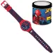 Luna: Reloj analógico con diseño de Spiderman en caja de metal