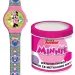 imagen de Luna: Reloj analógico de Minnie Mouse en caja de metal 1