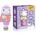 Luna: Set de 100 pegatinas de unicornios con sello de unicornio