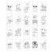 imagen de Luna: Set de colorear creativo de 27 piezas de Stitch 4