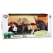 Luna: Set de figuras de animales salvajes de 4 piezas