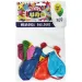 Luna: Set de globos de colores con diseño de sonrisa de 10 unidades