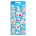 Luna: Set de pegatinas 3D de Peppa cerdita en hoja de 10x22cm