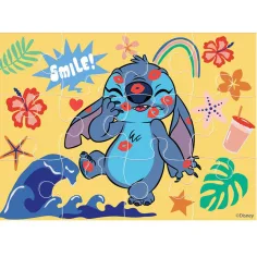 imagen de Luna: Set de rompecabezas 4 en 1 de Stitch 2