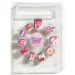 imagen de Luna: Set de uñas postizas coloridas y decorativas Glammy Gloss 24ud 2