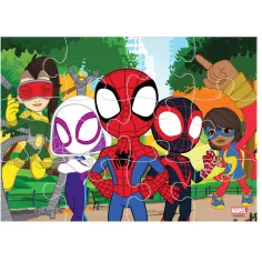 imagen de Luna: Spidey 4 en 1 12-15-20-24 piezas puzzle 2