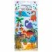 Luna: The Littlies set de pegatinas de dinosaurios Pufi 10x22cm