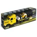 imagen de Magic Truck Technic: Camión con bulldozer y luz de 80cm - Wader 1