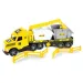 imagen de Magic Truck Technic: Camión con contenedor y luz 80cm - Wader 2