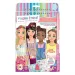 imagen de Make It Real: Cuaderno de bocetos de diseño de moda floreciente 1