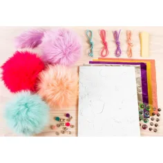 imagen de Make It Real: Set de creación de pompones de peluche 4 piezas 2