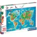 Mapa de dinosaurios 180 piezas Super puzzle - Clementoni