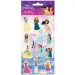 Maravillosas Princesas Disney Set de pegatinas 3D en relieve 10x22cm