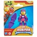 imagen de Marvel Iron Man y sus fantásticos amigos: figura de acción de Iron Heart con accesorios - Hasbro 1