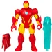 imagen de Marvel Mix Mashers: Figura de Iron Man de los Vengadores con accesorios - Hasbro 2