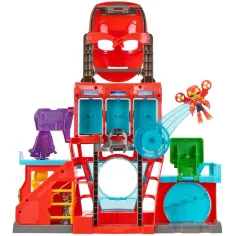 imagen de Marvel: Sede de Iron Man con figuras - Hasbro 3
