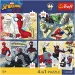 imagen de Marvel Spider-Man - 4 x 88 piezas Premium Plus Kids puzzle - Trefl 2